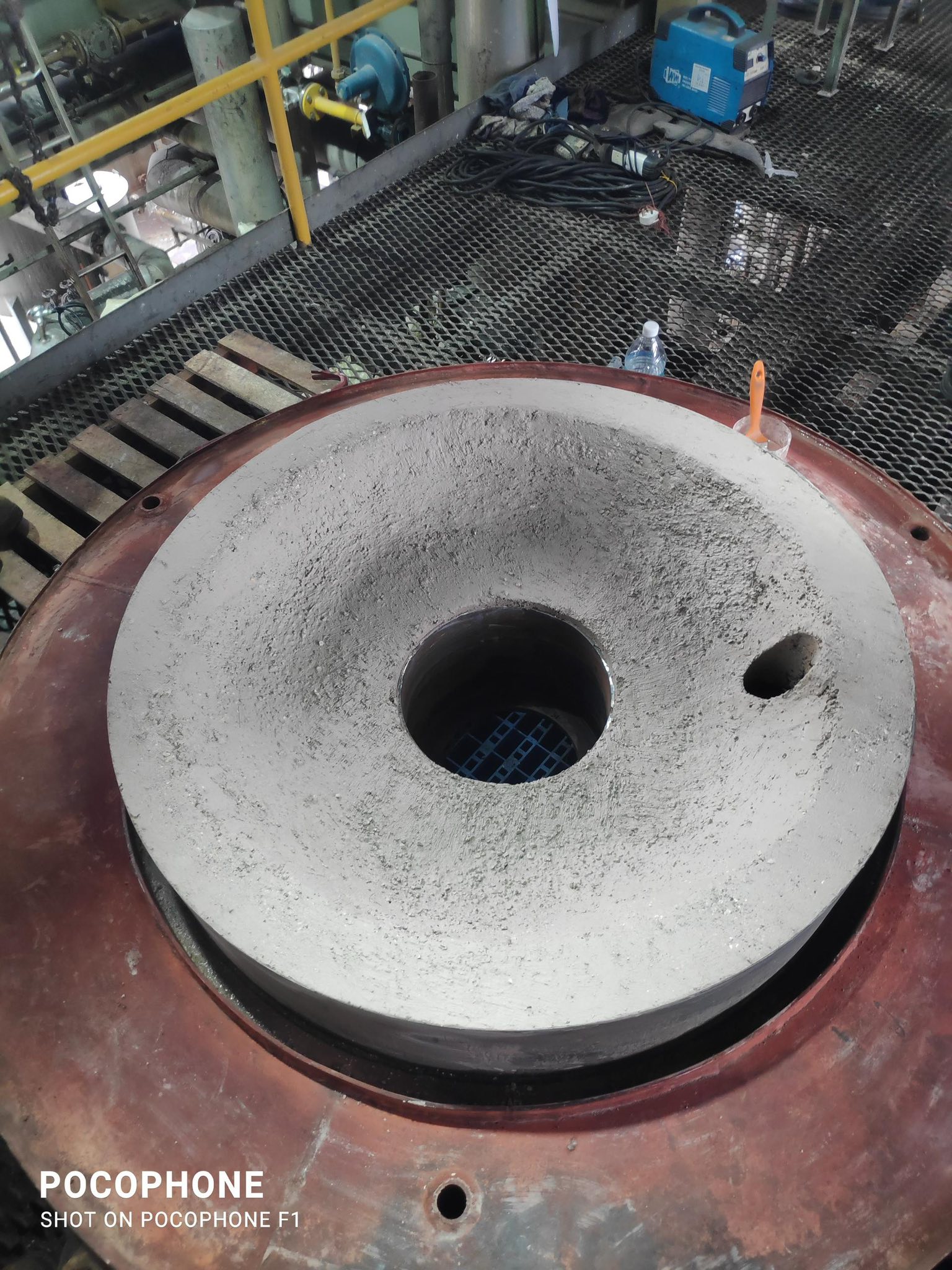 Industrial boiler refractory installation in Malaysia — view 2