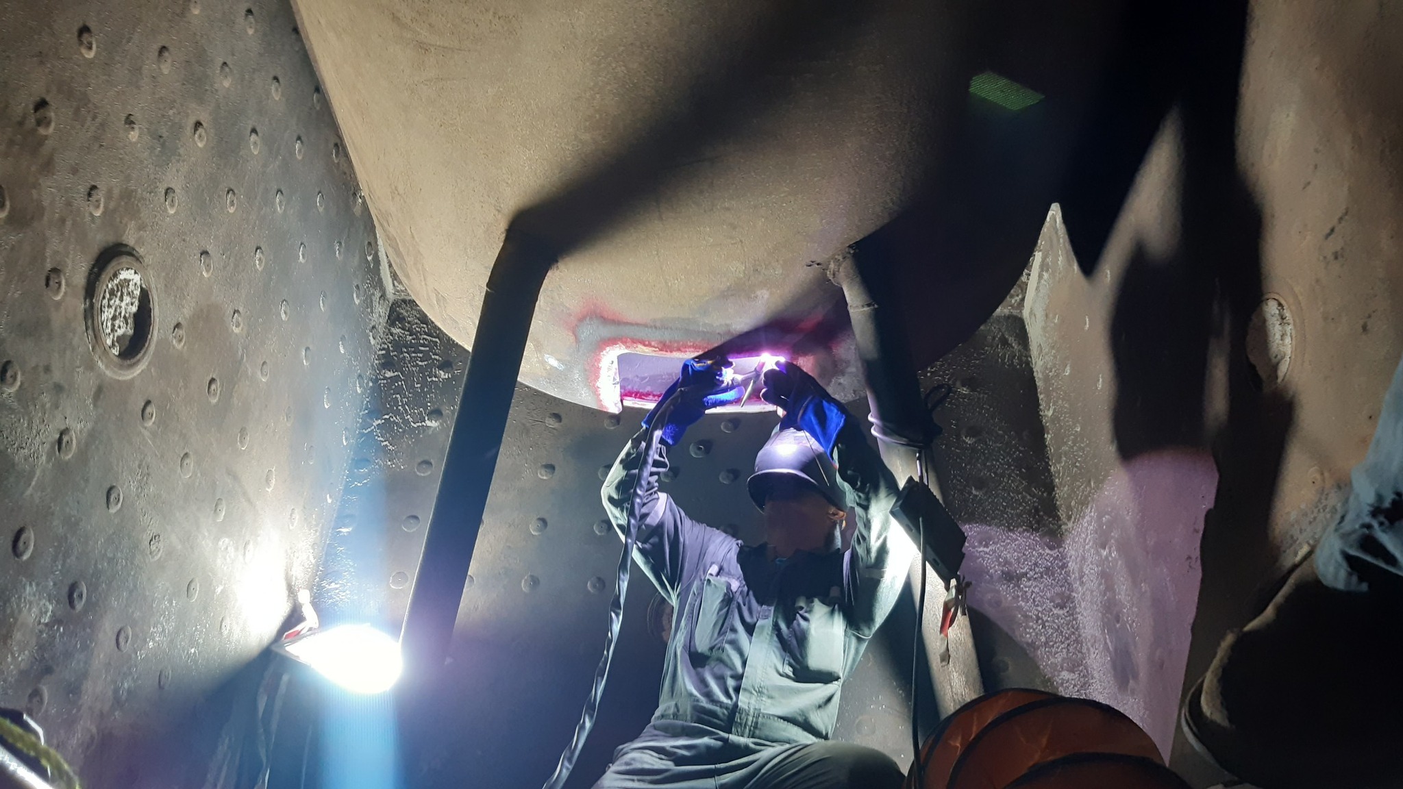 PK Comrades boiler re-tubing workshop &mdash; certified welding and pressure part repair Malaysia