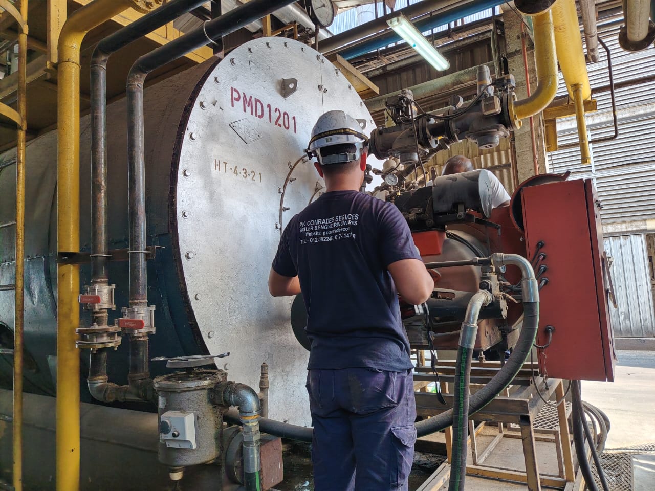 Industrial burner commissioning, tuning and troubleshooting in Malaysia