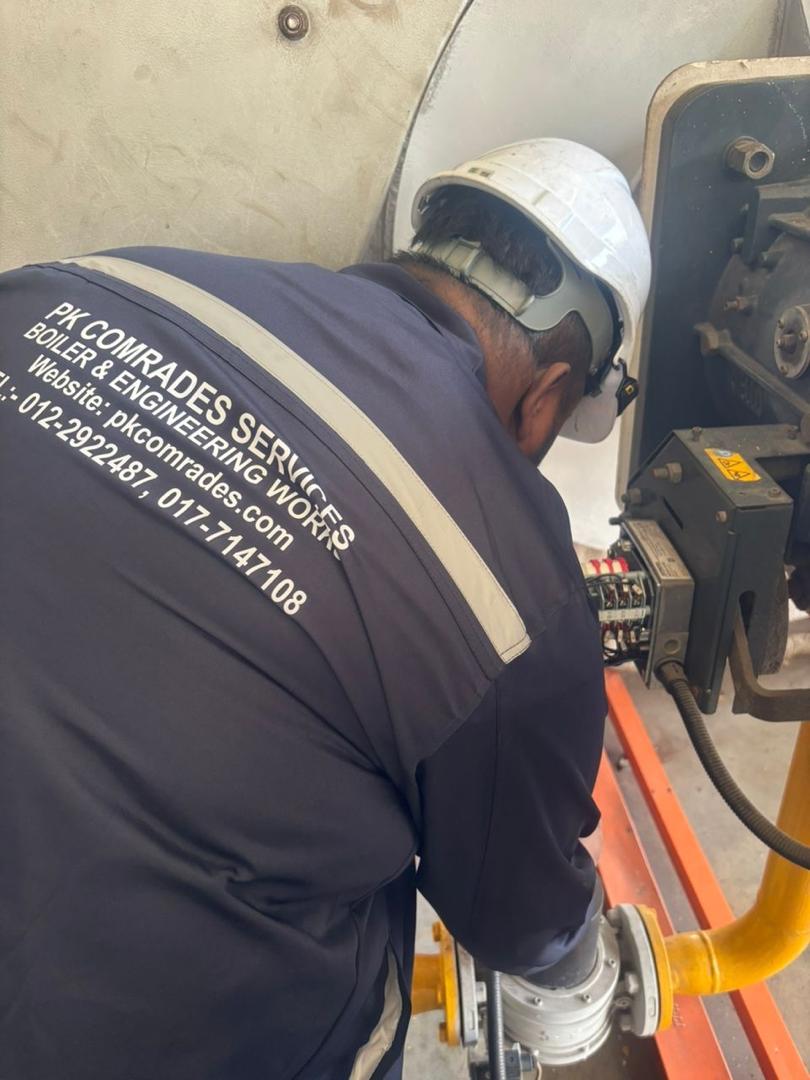 Industrial burner commissioning, tuning and troubleshooting in Malaysia — view 2