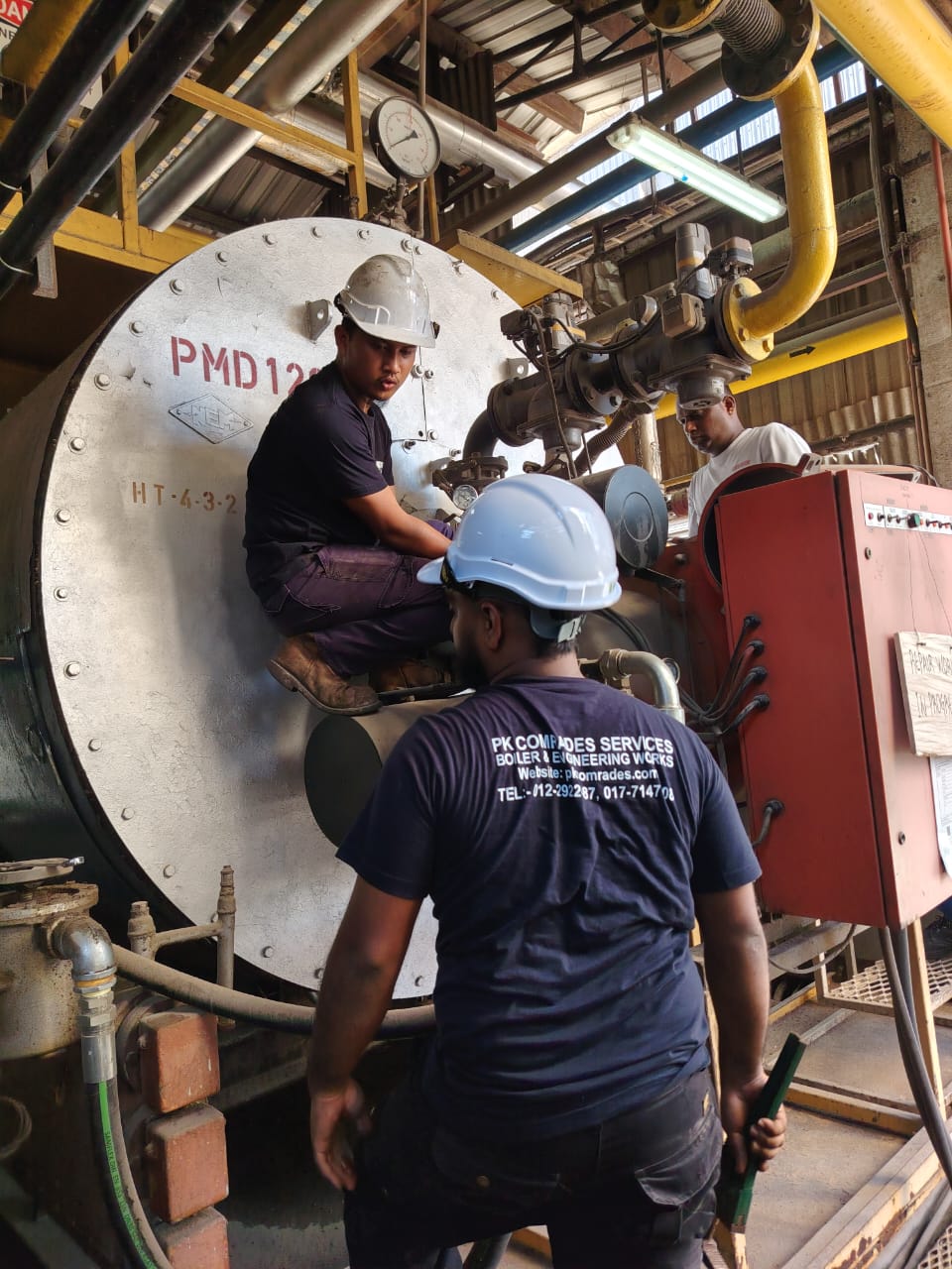 On-site industrial burner commissioning, tuning and troubleshooting in Malaysia