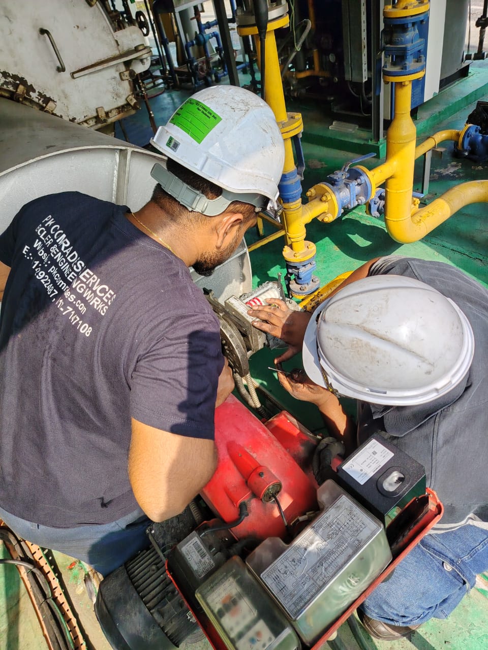 Industrial burner commissioning and combustion tuning service in Malaysia