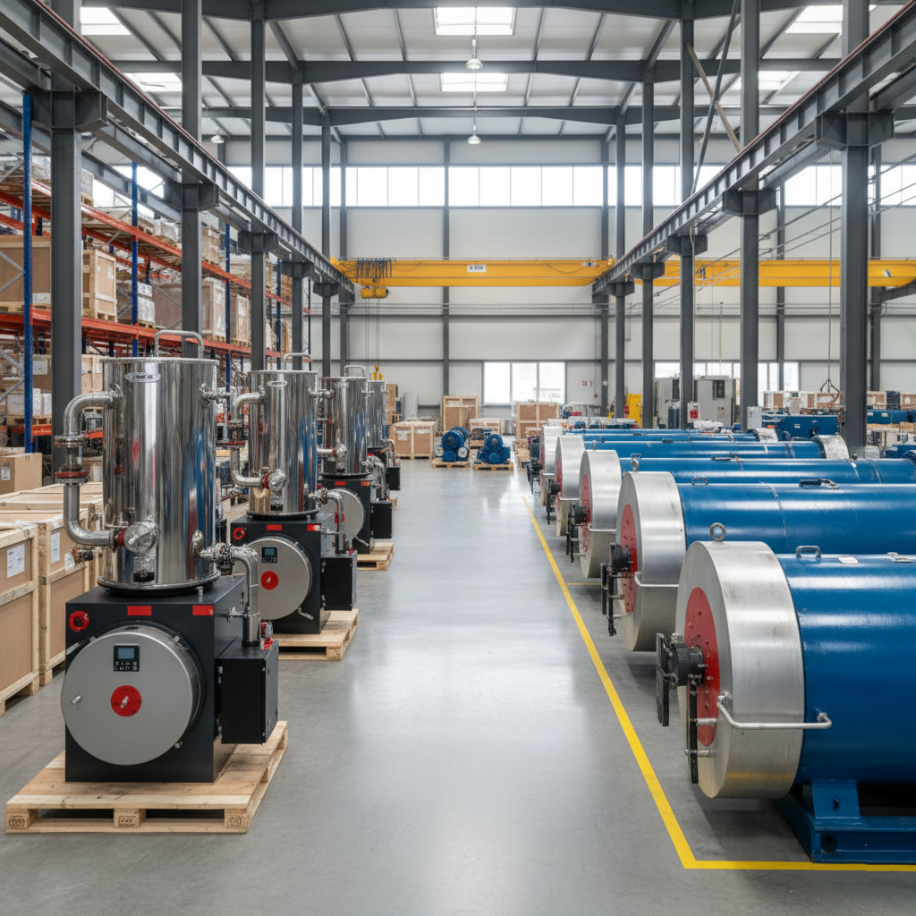 PK Comrades industrial boiler showroom and turnkey delivery in Malaysia