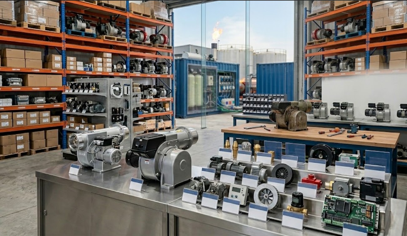 New and reconditioned industrial burners and spare parts in Malaysia